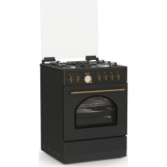 Thermogatz TGS 4310 ANTH Κουζίνα 60lt με Εστίες Υγραερίου Π60εκ. Μαύρη Thermogatz TGS 4310 ANTH Κουζίνα 60lt με Εστίες Υγραερίου Π60εκ. Μαύρη